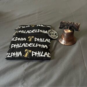 Philadelphia Themed Black Bag